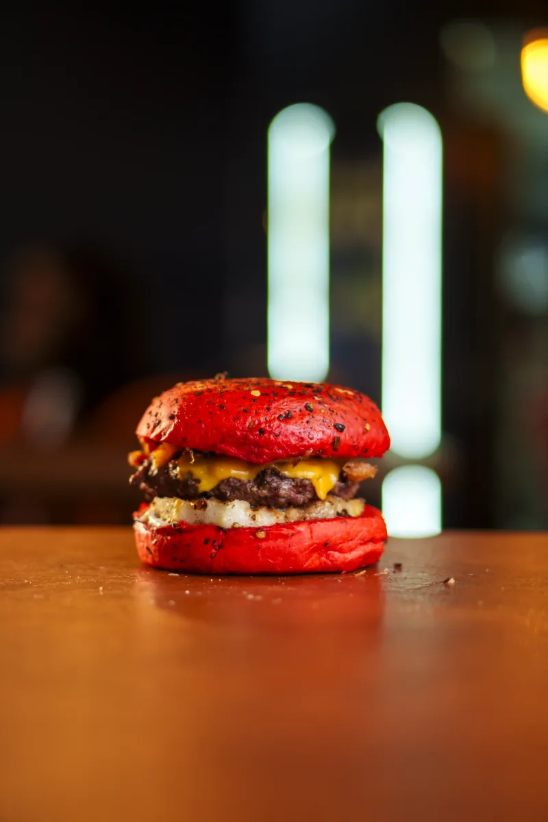 Hambúrguer Autoral Vermelho